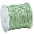 Light green jewelry cord on a spool for DIY braided bracelets and necklaces - Willow Green