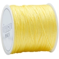 Bright yellow 72 jade thread spool for DIY jewelry weaving and handmade crafts - Lemon
