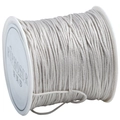 Beige polyester 72 jade thread spool for DIY jewelry weaving and necklace crafting - Tea Grey