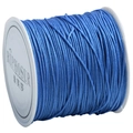Blue nylon thread spool for DIY jewelry weaving and handmade bracelet braiding - Blue Rose