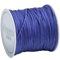 Purple DIY braided nylon cord on white spool for jewelry making and handcrafting - Purple