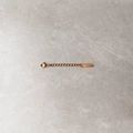 Rose gold stainless steel extender chain with lobster clasp and sleek metal tag pendant - Mini / Steel