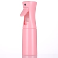 Pink continuous high pressure spray bottle for hair styling and professional salon use - 200ml Spray Bottle / Pink