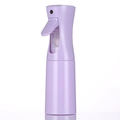 Lavender continuous fine mist spray bottle with ergonomic pump for hair styling and salon - 200ml Spray Bottle / Purple