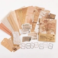 Vintage coffee and tea themed paper material pack for DIY scrapbooking and journal collage - Coffee And Tea