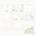Vintage floral mixed texture craft paper set with 8 flower patterns for DIY scrapbooking - Partial Edition - Hideki Kawakazu (80 Images) --- Inventory Warning