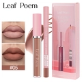 Kit labbra opaco impermeabile con rossetto liquido e matita labbra nella tonalità #05 - #05 Marrone Terracotta