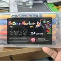 Double-Ended 12Pcs 24 Colors Double Line Markers PP Box