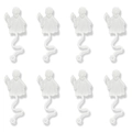 Elastic white ghost sticky toys with scythes for Halloween prank wall climbing - Sticky Grim Reaper