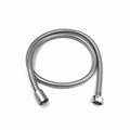 Chrome plated stainless steel shower hose for high pressure handheld spray heads - Silver Shower Hose