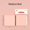 Square medium pink sticky notes 76x76mm with 100 sheets in Morandi style packaging - 76*76mm / Morandi Series / Pink