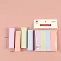 Foglietti adesivi Morandi 76x19mm in set da 4 colori con 100 fogli per uso ufficio - 76*76mm / Striscia lunga