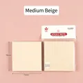 Note adesive quadrate beige medio 76x76mm con 100 fogli per ufficio e cancelleria - 76*76mm / Serie Morandi / Beige