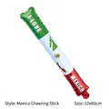 Inflatable Mexico cheering stick with national flag colors and I Love Mexico print - Mexico Inflatable Cheering Stick / Mexico Flag Color