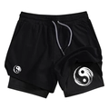 Black Tai Chi Print
