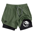 Army Green Tai Chi Print
