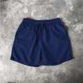Herren-Freizeitshorts in Dunkelblau, schnelltrocknend mit Kordelzug für Strand und Sport - M / Marineblau