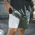 Light Military Green White Base