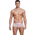 Herren-Trunks in Rosa mit U-Konvex-Design und elastischem Logo-Bund für Komfort - M / Fruchtrosa