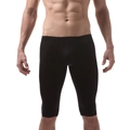 Pantalones cortos de compresión negros para hombre para running y fitness de alta intensidad - M / Negro