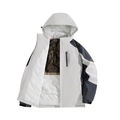 Giacca invernale in grafene grigio chiaro e scuro con fodera trapuntata - 3XL / Uomo-Grigio Premium