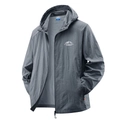 Veste de protection solaire gris foncé pour homme en tissu respirant avec capuche - M / gris foncé