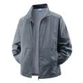 Men's lightweight quick-dry sun protection jacket in dark grey for outdoor activities - M / Dark Gray