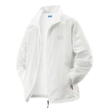 Giacca protettiva solare bianca leggera da uomo con trama ripstop e stampe outdoor - M / Bianco