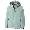 Veste de randonnée 3-en-1 vert menthe pour homme avec polaire amovible et zips étanches - M / Vert Haricot (Femmes)