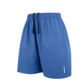 Men's royal blue quick-dry athletic shorts with elastic waist and reflective strip - S / Sapphire Blue