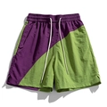 Purple/Grass Green Patchwork (Wilderness Purple)