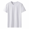 T-shirt bianca traspirante da uomo con maniche raglan e tessuto a rete rinfrescante - L / Bianco