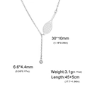 Collana con racchetta da tennis in argento e zircone con dettagli tecnici del prodotto - Stile Acciaio 2 (Racchetta e Strass)