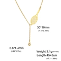 Collana tennis dorata con ciondolo a racchetta e punto luce in pregiato acciaio inossidabile 304 - Stile Oro 2 (Racchetta e Strass)