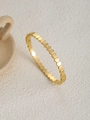 Dettaglio del bracciale in acciaio inossidabile dorato con design a nido d'ape esagonale - Stile Texture a Nido d'Ape Esagonale (ZHG28-Gold) / Oro