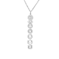 Golden 7 Chakra stainless steel necklace with laser-cut symbols and elegant tassel pendant - Vertical Hollow 7 Chakras (Style A) / Steel