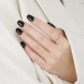 Bague ondulée minimaliste en argent pour femme avec un design élégant et fin - US 5 / Acier