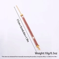 Detailed size measurement of a gold bracelet with pink crystals, 17cm plus 5cm extension - 17cm+5cm / Pink Rows Rhinestone Bracelet