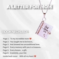 Collana a medaglione a libro in oro rosa con incisione Best Mom ever in acciaio - Stile Madre / Argento