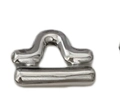 Silver Libra zodiac charm pendant for DIY bracelets and necklaces with mirror finish - Libra-Silver