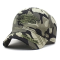 Men's camouflage baseball cap featuring Navy Seals embroidery and high-quality canvas fabric - One Size / Camouflage