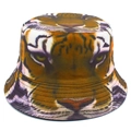 Fashionable tiger print bucket hat for men and women with detailed animal face pattern - Tiger Face Pattern (No. 2 Cute)