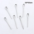 Détail de pendentifs aiguilles en alliage argent 3,9x0,5cm pour création de bijoux - Style d'Aiguille à Coudre à Gros Chas (B1-5504)