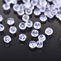 Fermoirs de boucles d'oreilles en silicone transparent sur fond noir brillant - Grands Fermoirs Hamburger 5x6mm [2 pièces]