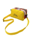 Bolso bandolera de exterior en nylon ripstop de colores con correa ajustable amarilla - Amarillo