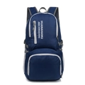 Zaino da esterno ripiegabile di grande capacità in nylon blu scuro impermeabile - Sotto i 20L / Blu scuro