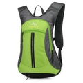 Mochila de ciclismo ligera verde fruta con tiras reflectantes para deporte exterior y senderismo - Verde