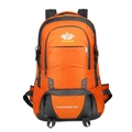 Zaino da trekking 60L arancione e grigio con tessuto resistente agli strappi - Arancione