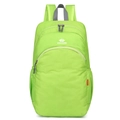 Lightweight grass green waterproof foldable backpack with Vanaheimr logo - Below 20L / Green