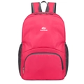 Zaino da esterno magenta leggero con tasche a rete grigie e cinghie regolabili - sotto i 20L / Rosso rosa